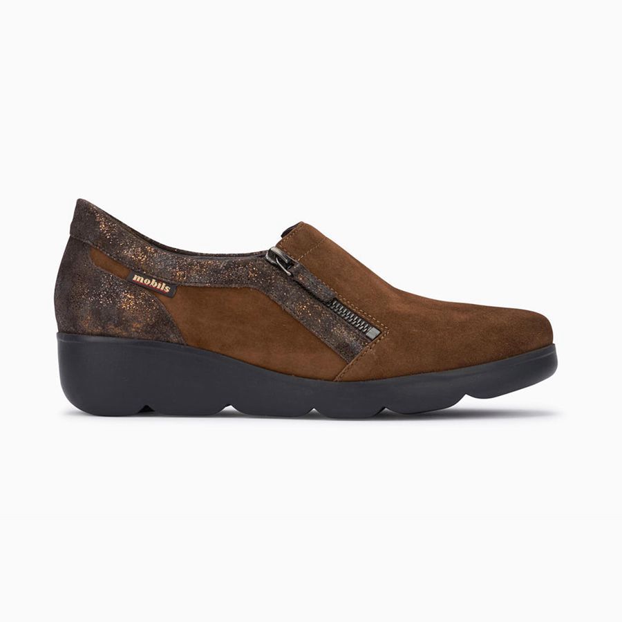 Mobils GARENCE Suede Læder Sko 5643871-KM - Flate Sko Dame Brune